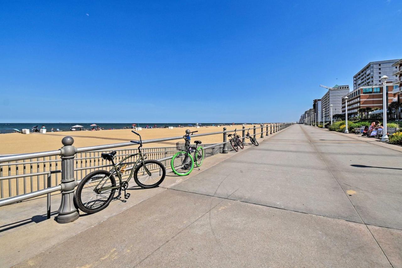 Oceanfront Resort Studio On Virginia Beach! Luaran gambar