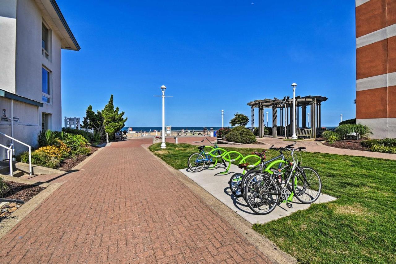 Oceanfront Resort Studio On Virginia Beach! Luaran gambar